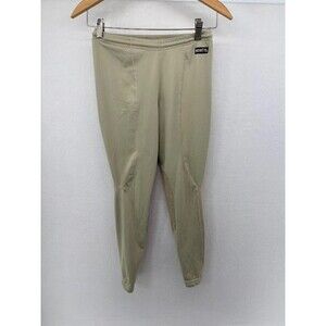 Girls Kerrits Brown/Tan Leggings Patch Riding Breech Drawstring Stretch Pants XL